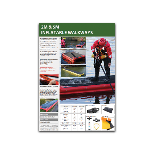 2M & 5M Inflatable Walkways Data Sheet 